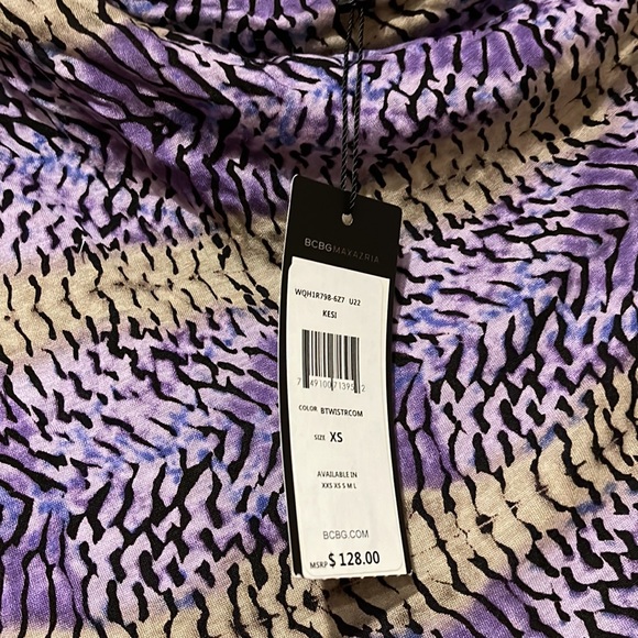 *NWT* BCBG Maxazria asymmetrical dress - Picture 2 of 3